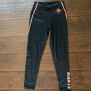 Victoria’s Secret PINK San Francisco Black & Orange Girls' Athletic Leggings
